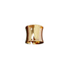 Wholesale Women's Copper Geometric Open Waist Ring With Electroplating Cool And Fashionable Style