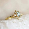 Wholesale Women's Copper Geometric Palace Style Imitation Pearl Ring With Electroplating
