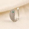 Wholesale Women's Copper Geometric Retro Exquisite Zircon Ear Clip Electroplated Earrings
