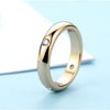 Wholesale Women's Copper Geometric Ring With Electroplating Process