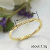 Wholesale Women's Copper Geometric Ring With Inlaid Zircon Simple Style Twist Rotating Design