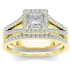 Wholesale Women's Copper Geometric Rings Light Luxury Style Zirconia Design