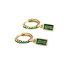 Wholesale Women's Copper Geometric Style Earrings With Electroplating Treatment