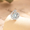 Wholesale Women's Copper Geometric Style Moon Inlaid With Zircon Ear Bone Ear Nail