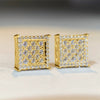 Wholesale Women's Copper Geometric Style Zirconia Earrings