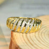 Wholesale Women's Copper Geometric Style Zirconia Ring