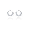 Wholesale Women's Copper Geometric Ushaped Zirconia Earrings