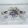 Wholesale Women's Copper Geometric Zircon Inlaid Ring And Bracelet
