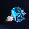Wholesale Women's Copper Geometric Zircon Ring