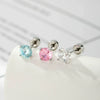 Wholesale Women's Copper Geometric Zirconia Cartilage Piercing Jewelry