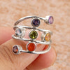 Wholesale Women's Copper Geometric Zirconia Fashion Ring