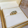 Wholesale Women's Copper Goldplated Geometric Opening Ring Jewelry