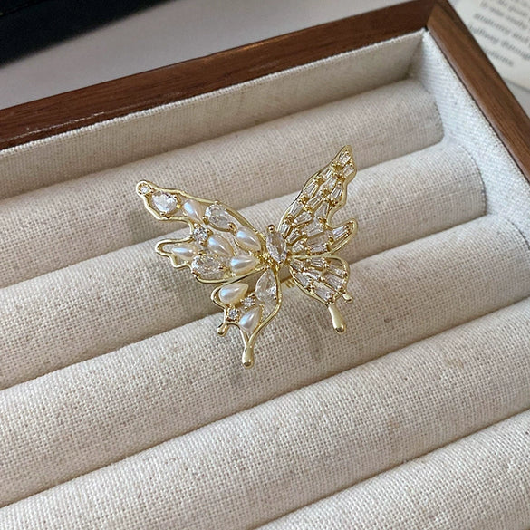 Wholesale Women's Copper Goldplated Geometric Opening Ring Jewelry