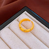 Wholesale Women's Copper Goldplated Geometric Opening Ring Jewelry