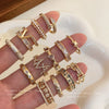 Wholesale Women's Copper Goldplated Geometric Opening Ring Jewelry