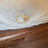 Wholesale Women's Copper Goldplated Geometric Opening Ring Jewelry