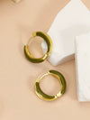 Wholesale Women's Copper Heart Shape Oil Dropping Earrings With Electroplating