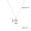 Wholesale Women's Copper Heart Shaped And Bow Patterned Necklace With Mixed Gem Inlay And O Chain