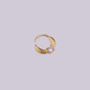 Wholesale Women's Copper Inlaid Zircon Geometric Nose Ring For Body Puncture Jewelry