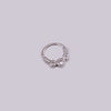 Wholesale Women's Copper Inlaid Zircon Geometric Nose Ring For Body Puncture Jewelry
