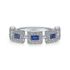 Wholesale Women's Copper Inlaid Zircon Geometric Square Ring
