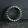 Wholesale Women's Copper Inlaid Zircon Geometric Strip Ring Jewelry