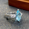 Wholesale Women's Copper Jewelry Inlaid Zircon With Geometric Pattern And Horse Eye Shape