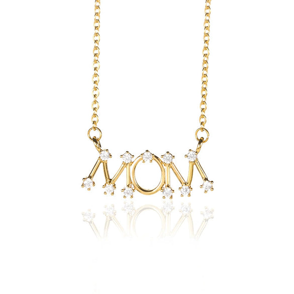 Wholesale Women's Copper Letter Necklace Jewelry