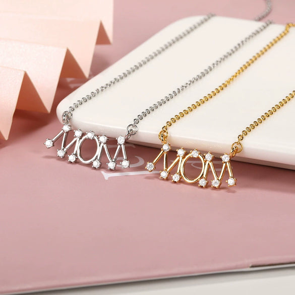 Wholesale Women's Copper Letter Necklace Jewelry