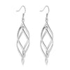 Wholesale Women's Copper Long Wavy Earhook Eardrop Earrings Creative Exaggerated Design