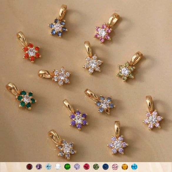 Wholesale Women's Copper Mixed Gemstone Inlay Geometric Pendant Necklace With O Chain And Diamond Design