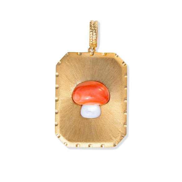 Wholesale Women's Copper Mixed Gemstone Setting Heart Shape Emoji Exaggerated Pendant Necklace With Electroplating