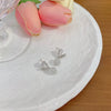 Wholesale Women's Copper Opal Heart Shape Pendant Earrings With Electroplating