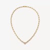 Wholesale Women's Copper Pendant Necklace With Heart Shape And Mixed Gemstone Setting And Diamond Design