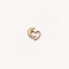 Wholesale Women's Copper Pendant Necklace With Heart Shape And Mixed Gemstone Setting And Diamond Design