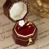 Wholesale Women's Copper Retro Geometric Flower Open Ring With Electroplating