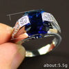 Wholesale Women's Copper Ring With Embedded Zircon And Geometric Design