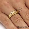 Wholesale Women's Copper Ring With Microinlaid Zircon And Geometric Design