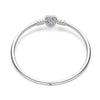 Wholesale Women's Copper Silverplated Charm Bracelet With Butterfly Iris Flower Heart Star Moon Pendant Bead Electroplating Original Design