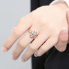 Wholesale Women's Copper Star Ring With Zircon Design