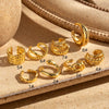 Wholesale Women's Copper Ushape Electroplated Ear Clip Without Ear Hole Puncture