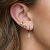 Wholesale Women's Copper Zircon Bear Earrings