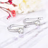 Wholesale Women's Copper Zircon Geometric Earrings
