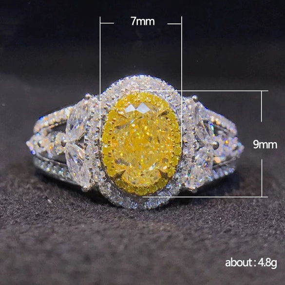 Wholesale Women's Copper Zircon Hollow Geometric Ring Jewelry