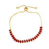 Wholesale Women's Copper Zircon Inlaid Geometric Prismatic Bracelet