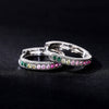 Wholesale Women's Copper Zircon Ushaped Earrings