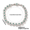 Wholesale Women's Copper Zirconia Geometric Style Bracelet