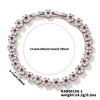 Wholesale Women's Copper Zirconia Geometric Style Bracelet