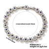 Wholesale Women's Copper Zirconia Geometric Style Bracelet