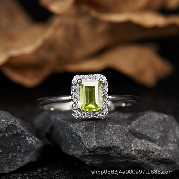 Wholesale Women's Crystal And 925 Sterling Silver Geometric Style Necklace Pendant Set With Gems And Cross Chain